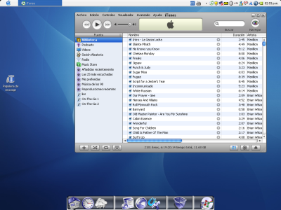 Screenshot de una pc con XP