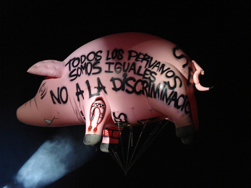 Aviso de Servicio Público: se ha perdido un cerdito