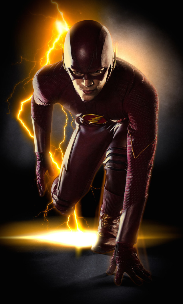 Se viene Flash, primera foto del traje de Barry Allen.