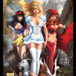 Blanca Nieves, Caperucita y Cenicienta en plan X-Girls Blanca Nieves, Caperucita y Cenicienta en plan X-Girls