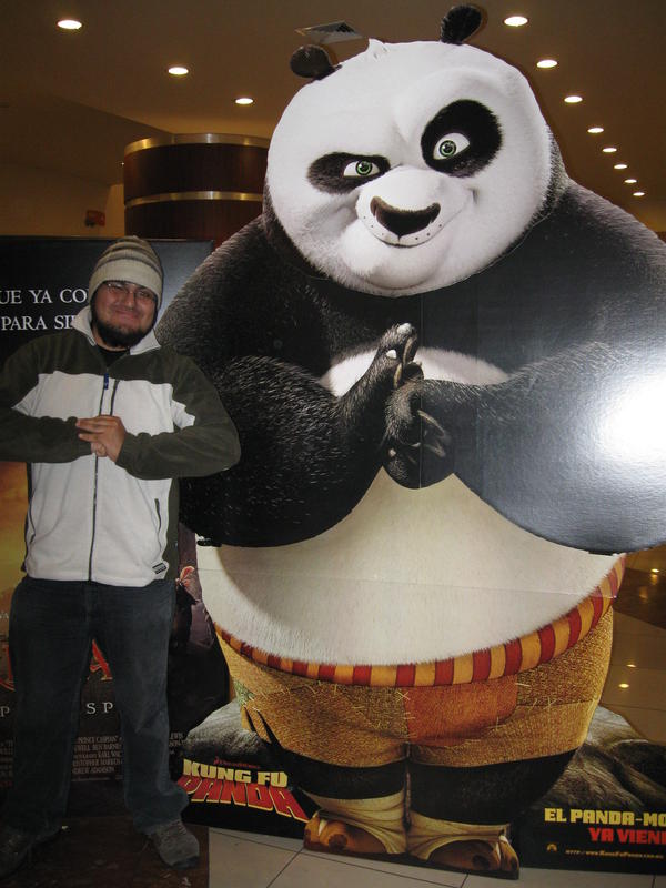 el panda y el mapache