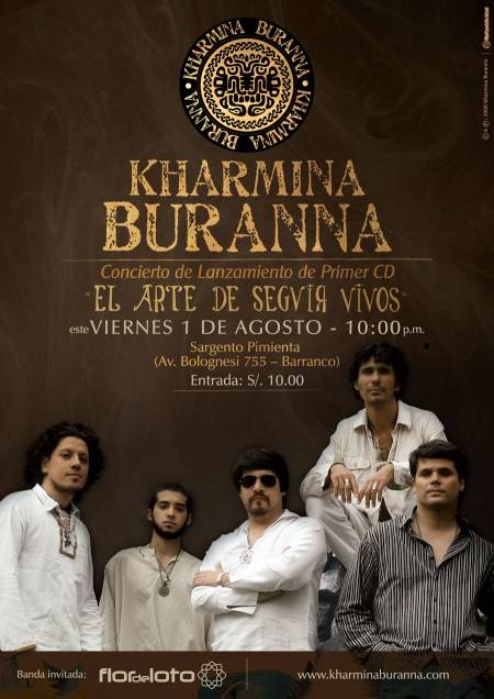 Anuncio: Kharmina Buranna en el Sargento Pimienta
